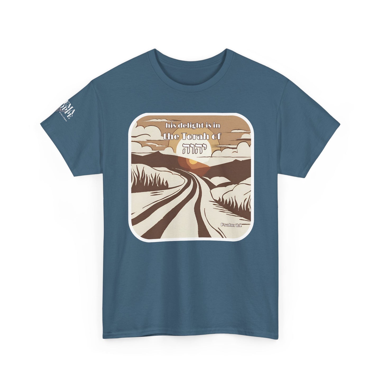 His Delight Vintage Narrow Path Shirt Psalm 1:2