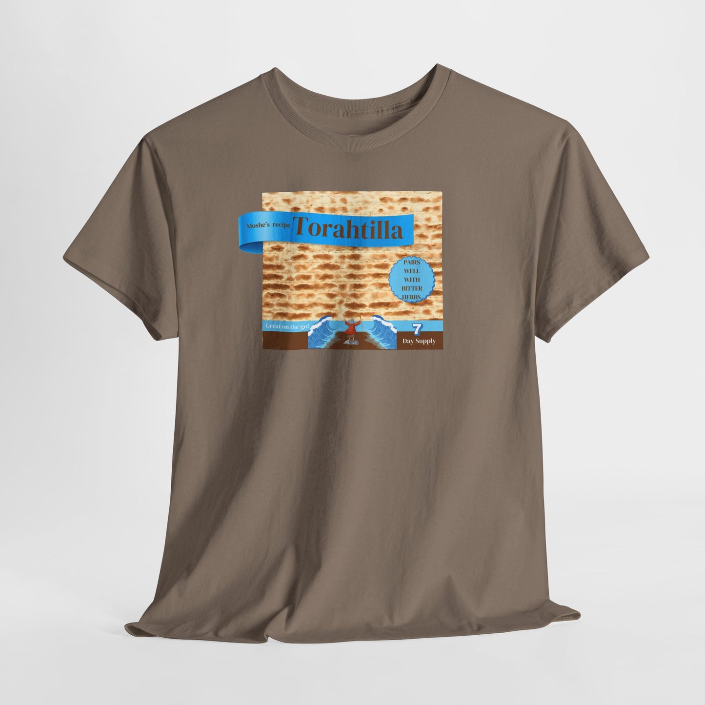 Passover Matzo Unisex Tee - Moshe's Recipe Torahtillas Cotton Funny Shirt