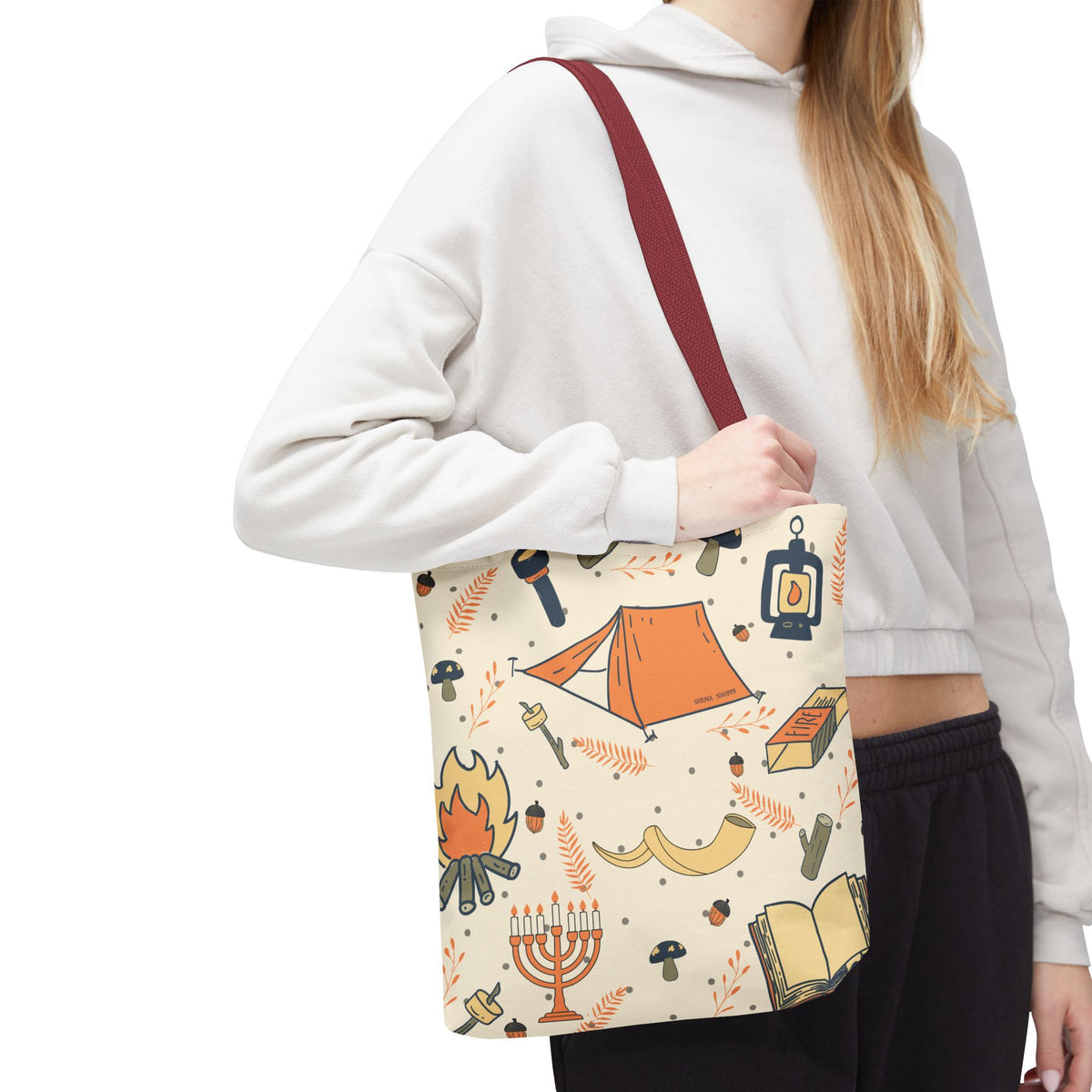 Sukkot Tents Tote Bag (AOP)