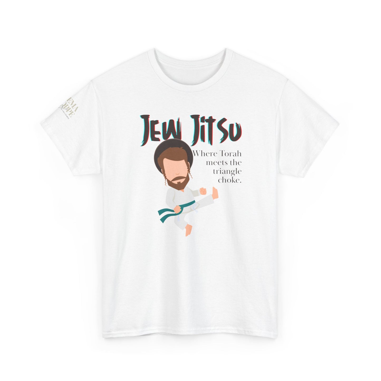Jew Jitsu Funny Unisex Tee - Cotton Martial Arts Torah Shirt
