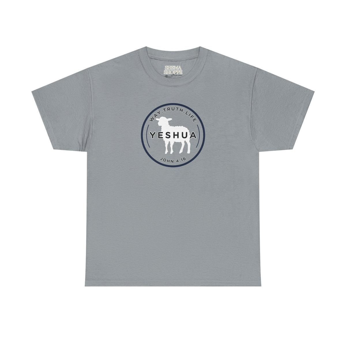 Yeshua 'Way, Truth, Life' Heavy Cotton Graphic Tee