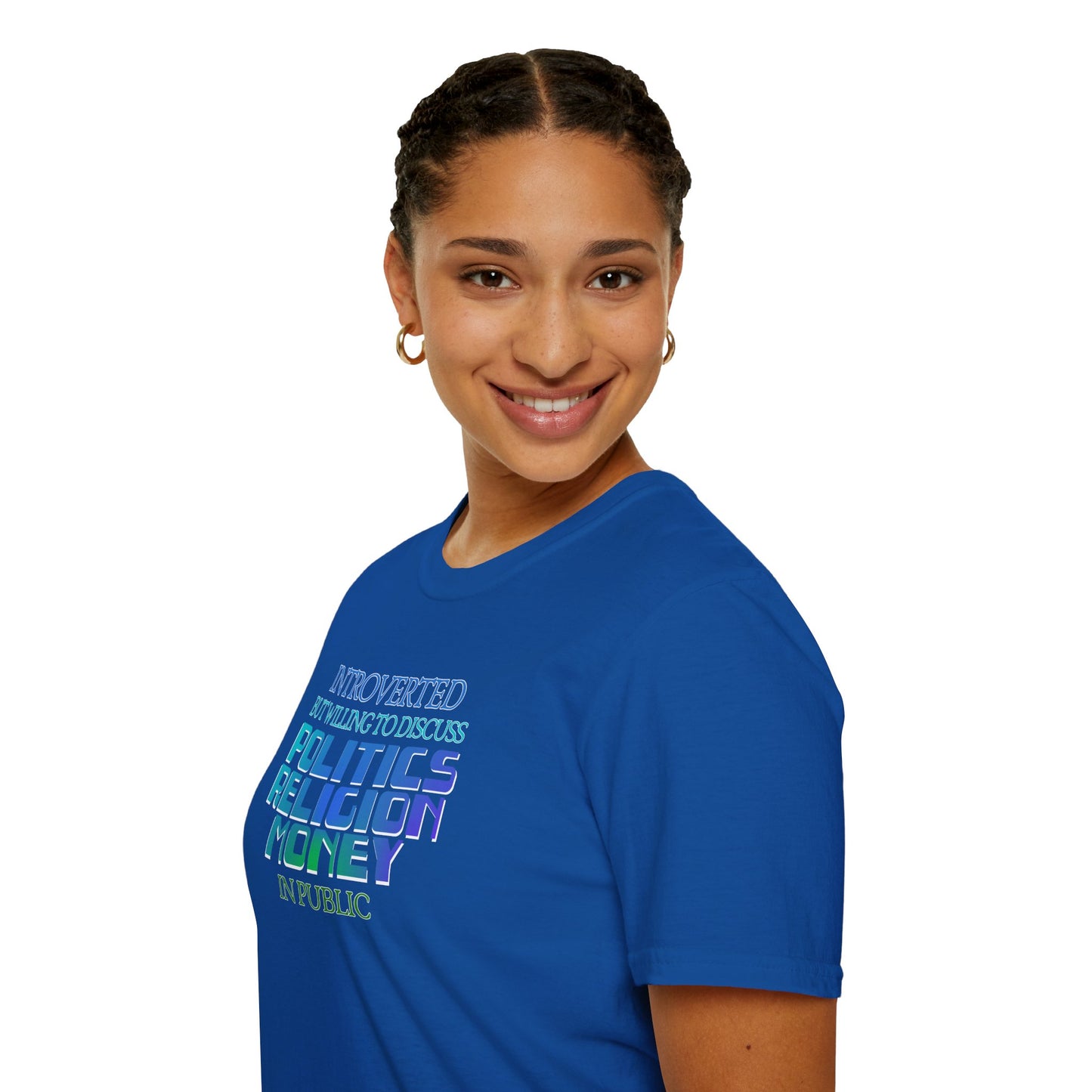 Introverted Politics Religion Money T-Shirt