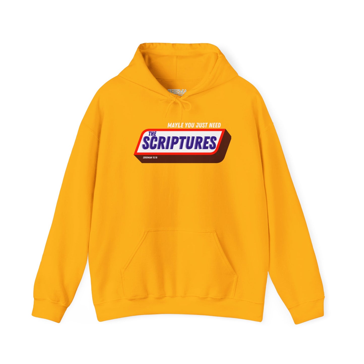 Scriptures Satisfy Unisex Heavy Blend™ Hooded Sweatshirt
