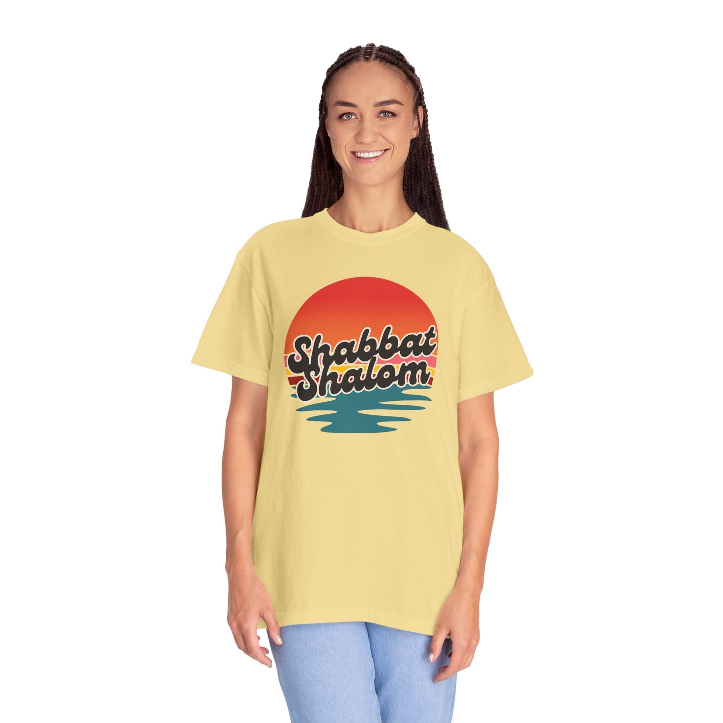 Sunset Shabbat Shalom T-shirt
