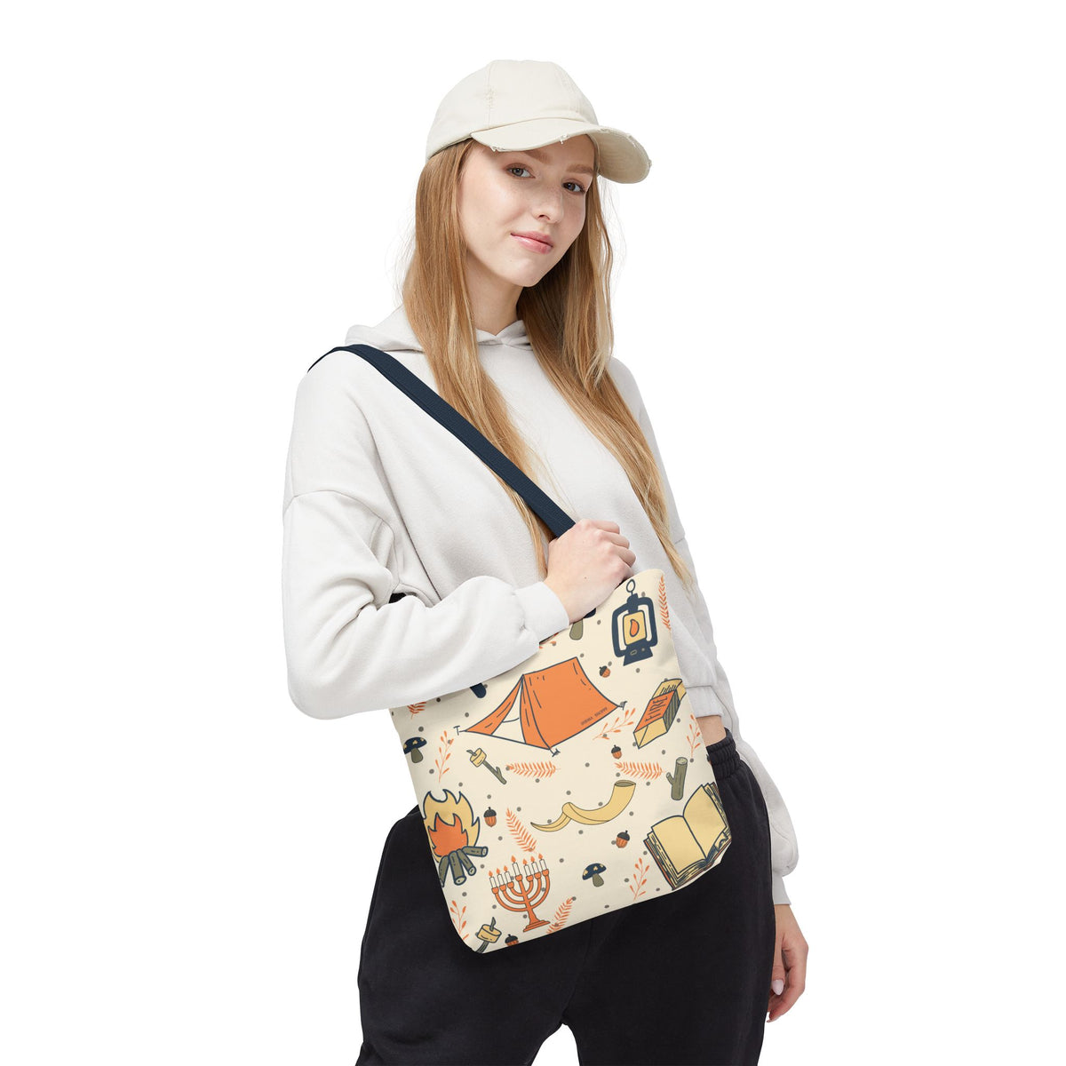Sukkot Tents Tote Bag (AOP)