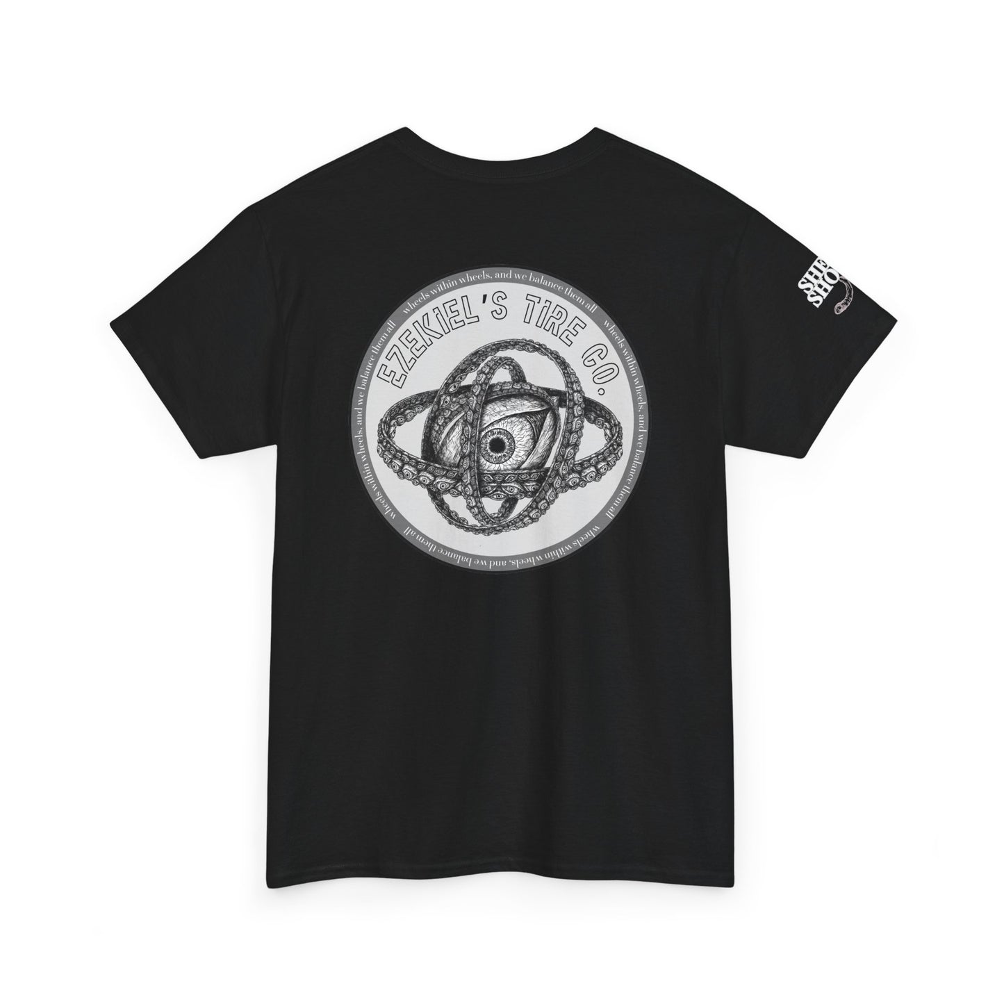 Ezekiel's Tire Company Shirt - Funny Biblical Unisex Cotton Tee