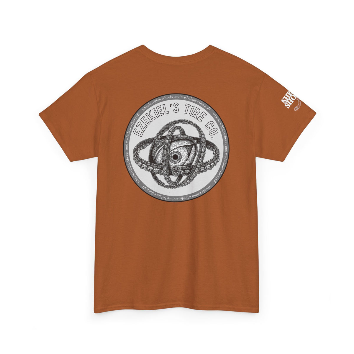 Ezekiel's Tire Company Shirt - Funny Biblical Unisex Cotton Tee