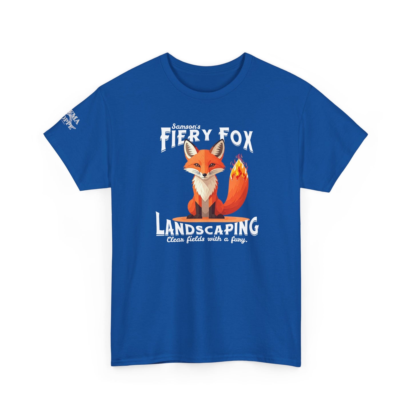 Fiery Fox Landscaping Unisex Heavy Cotton Tee - dark shades