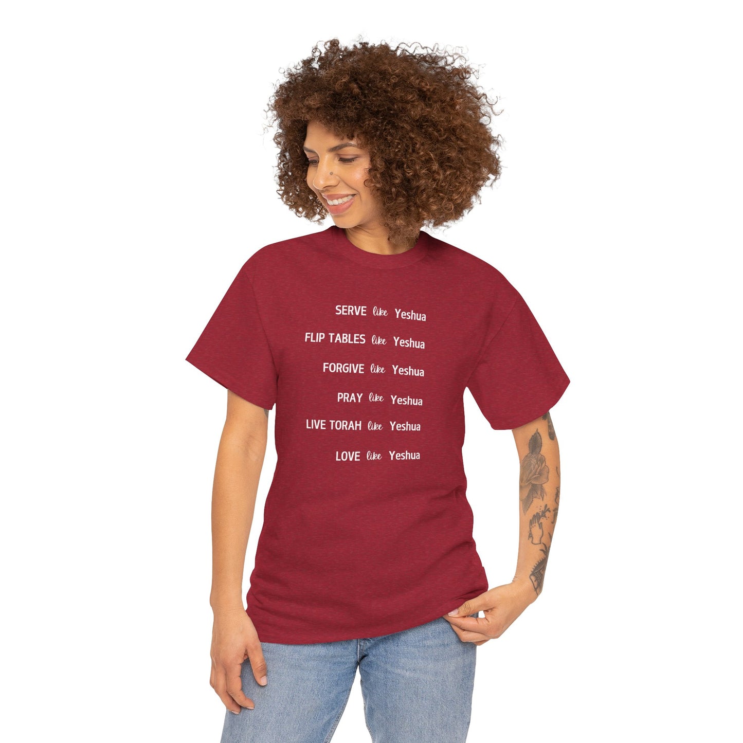 Inspired by Yeshua - Unisex Heavy Cotton Tee