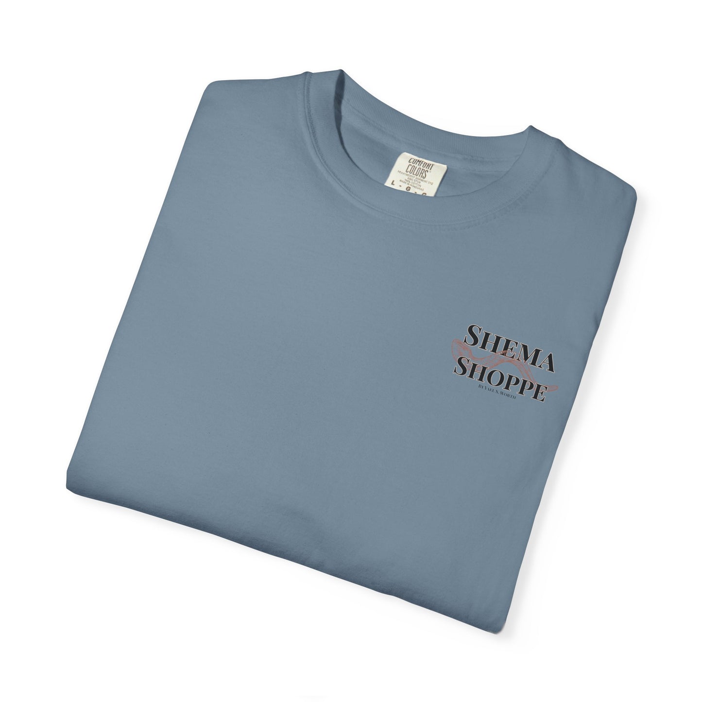 Open your Mouth Garment-Dyed T-Shirt — Rescue the Oppressed Back Print