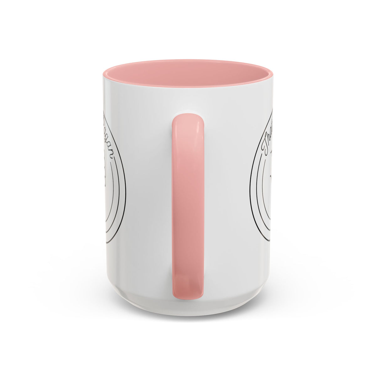 That's Pagan Thumbs Down Accent Coffee Mug