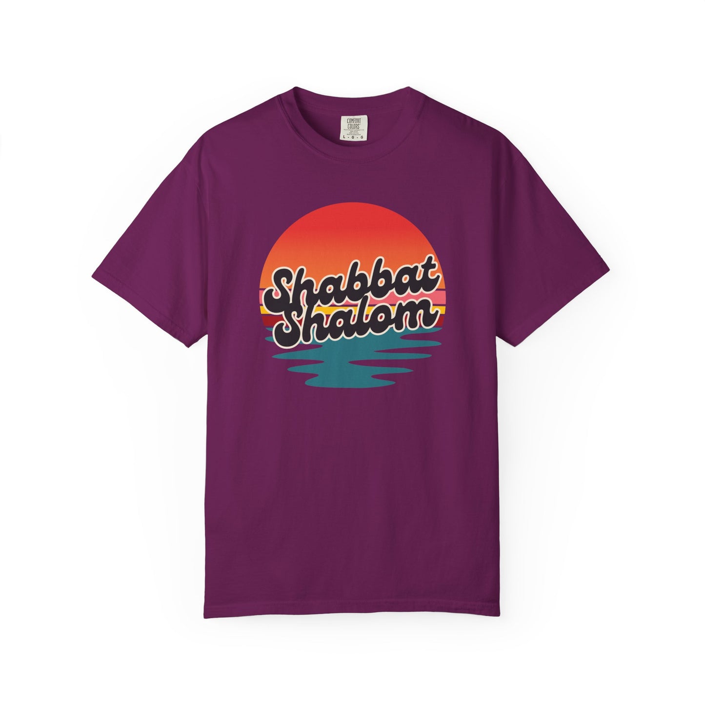Sunset Shabbat Shalom T-shirt