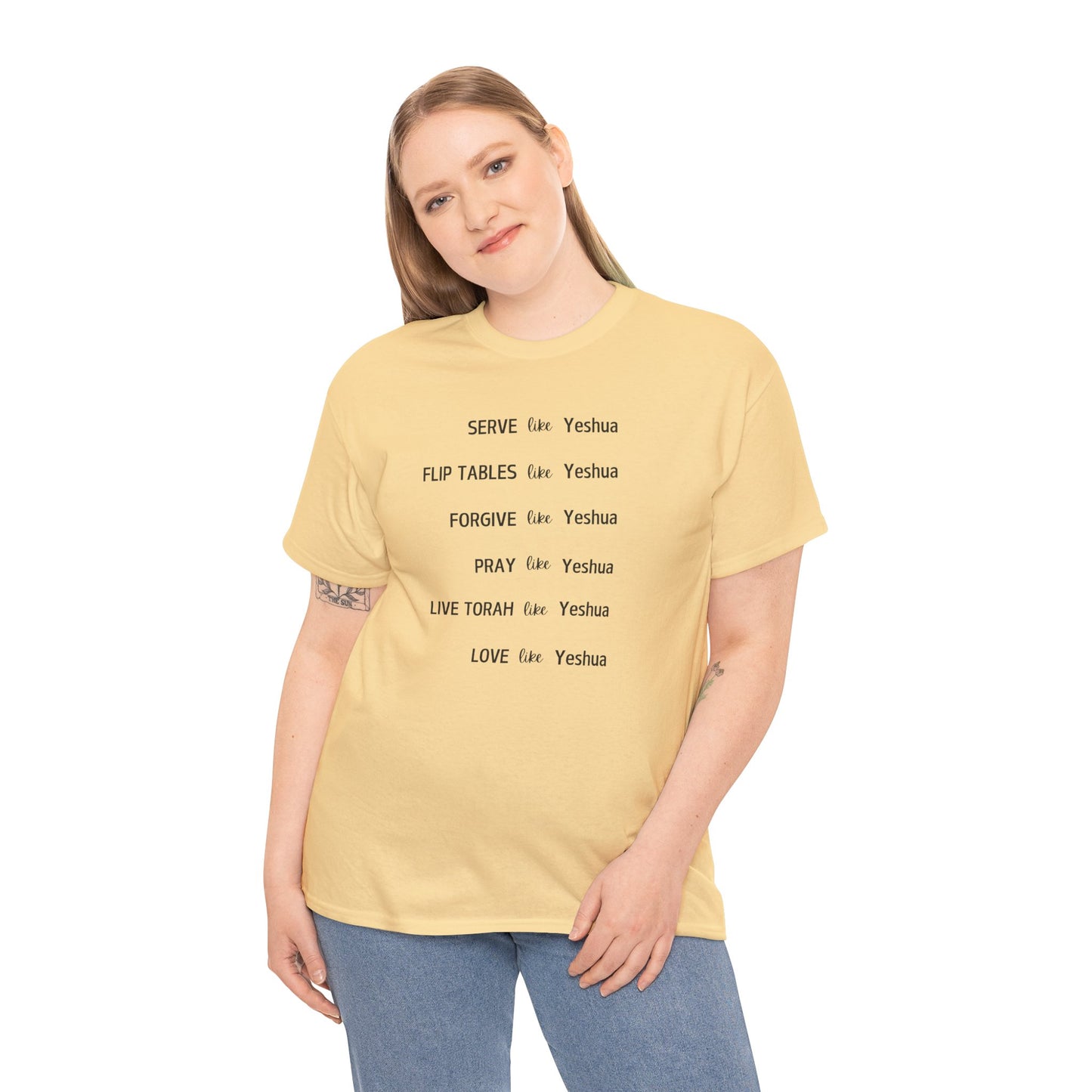 Inspired by Yeshua - Unisex Heavy Cotton Tee