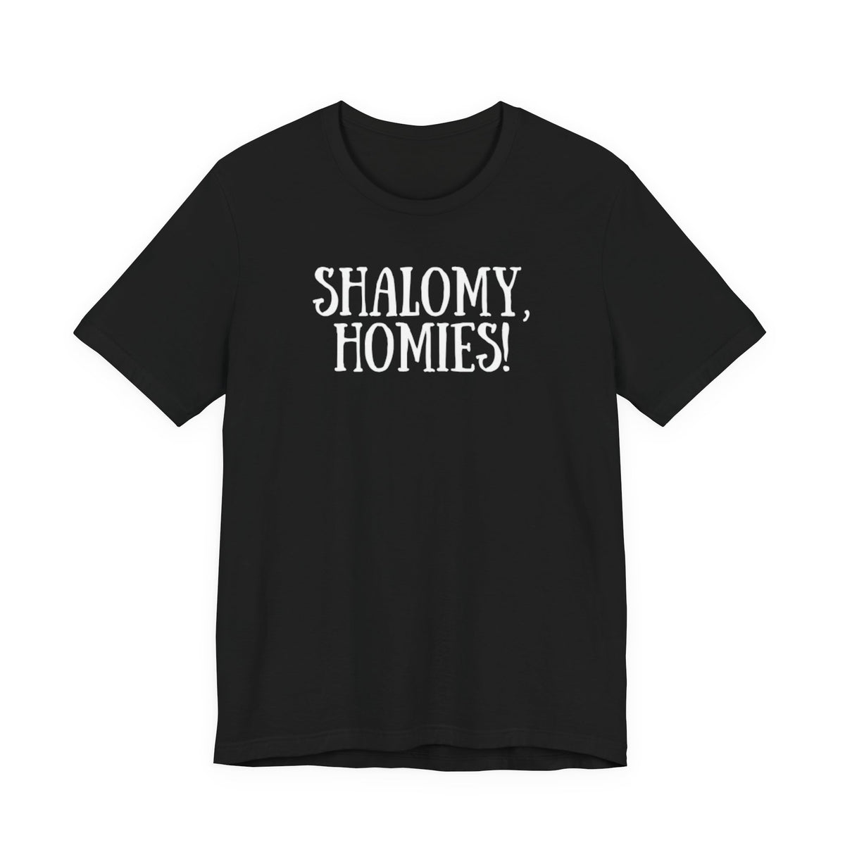 Shalomy Homies Tee - Funny Torah Obervant Greeting T-Shirt (Canada)