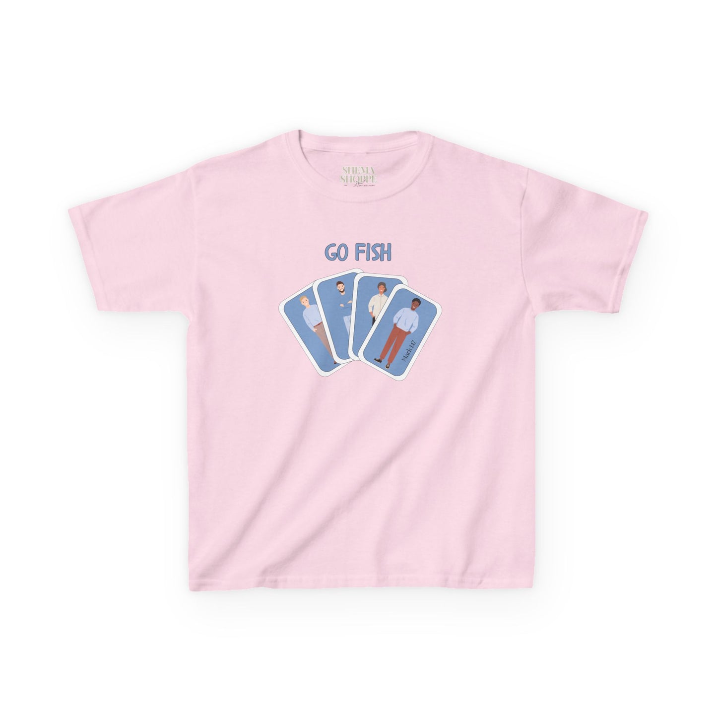 Fishers of Men Go Fish Bible Verse Kid's Cotton T-shirt