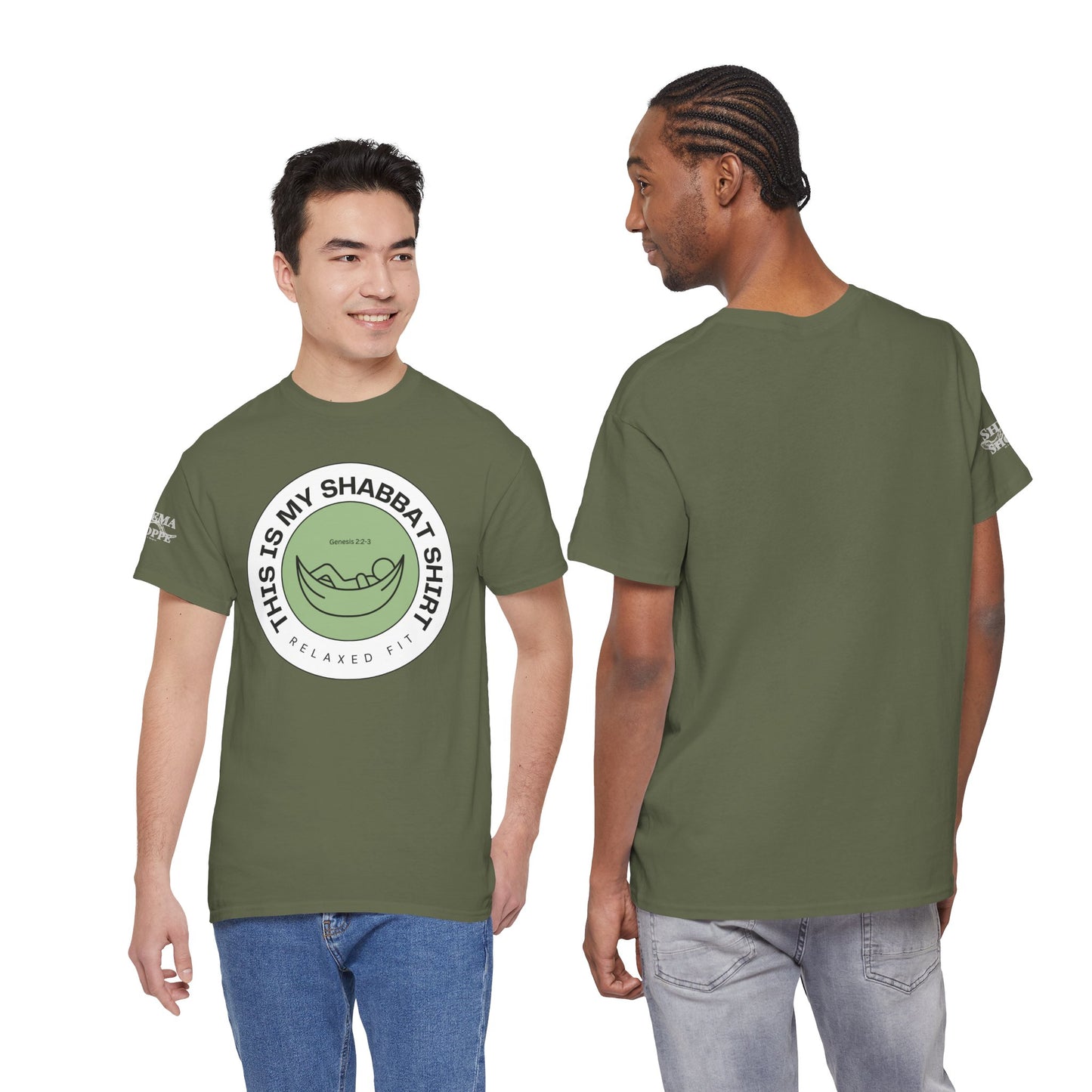 This Is My Shabbat Shirt — Chilling Out Is a Commandment Hammock Sabbath Cotton Tee