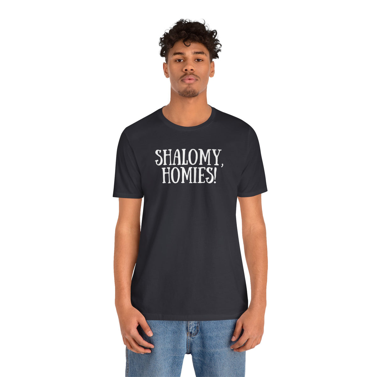 Shalomy Homies Tee - Funny Torah Obervant Greeting T-Shirt (Canada)