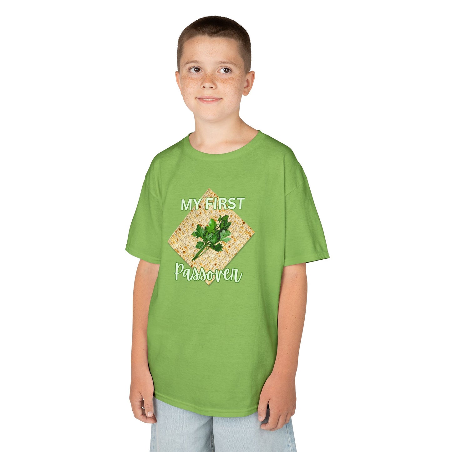 Kids T‑Shirt “My First Plant Parent” Green Succulent Garden Tee