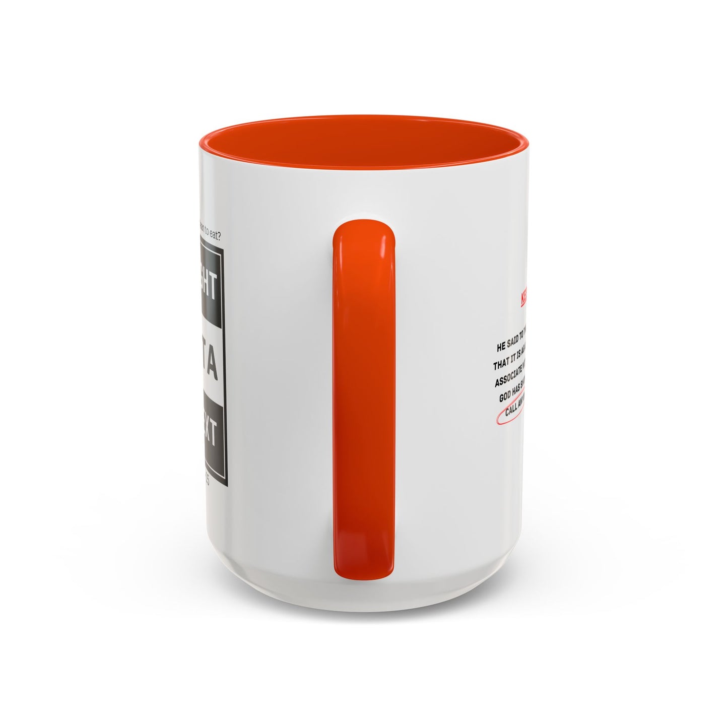 Straight Outta Context Mug, 11oz or 15oz Color Pop