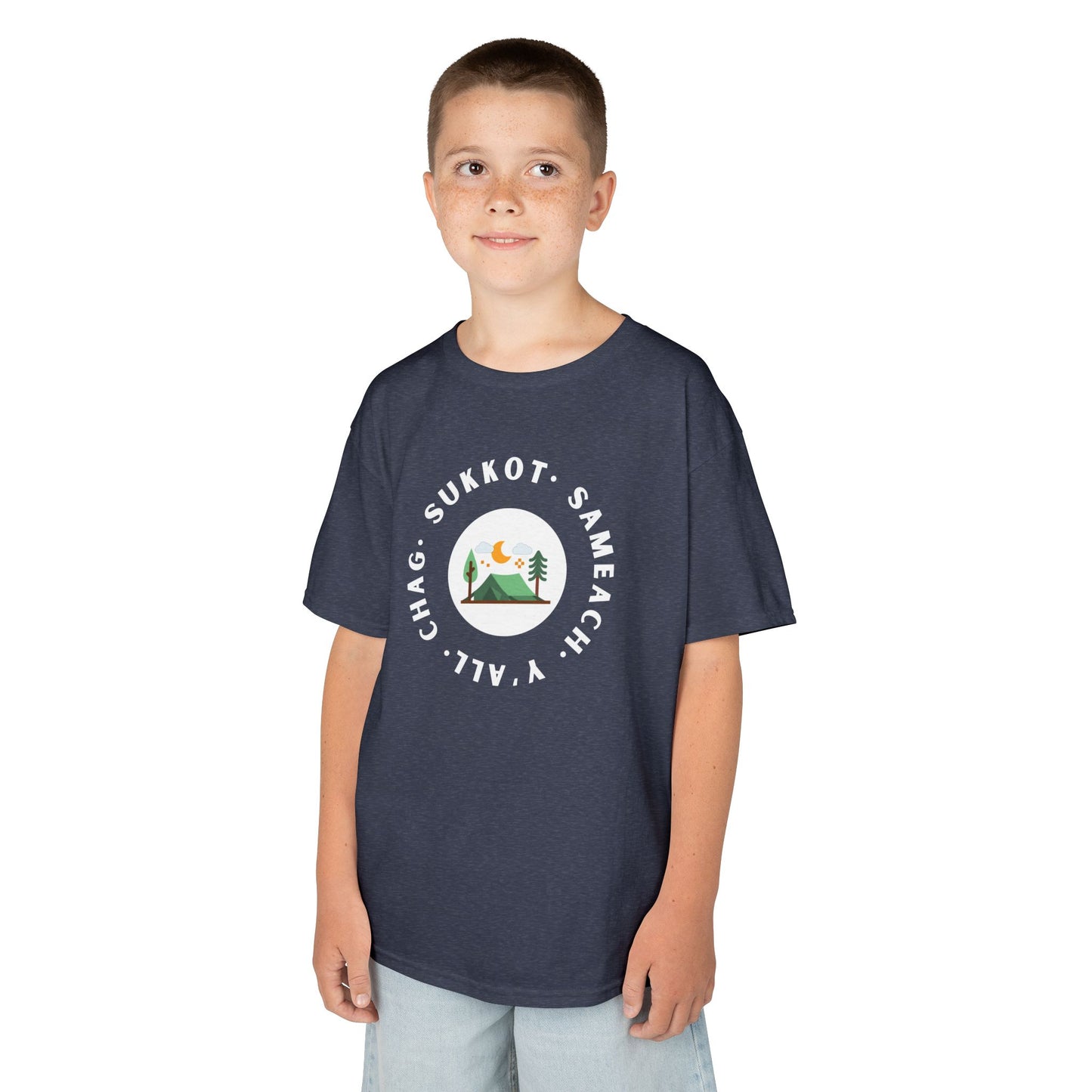 Sukkot Tabernacles Kids Heavy Cotton™ Tee