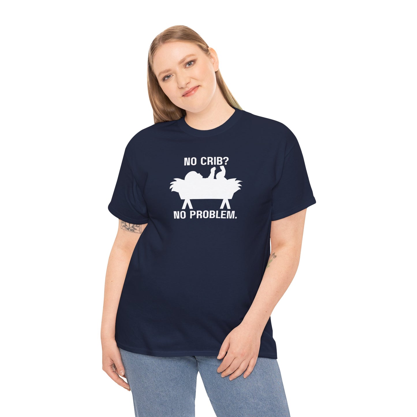 No Crib, No Problem- Baby Yeshua in Manger Design