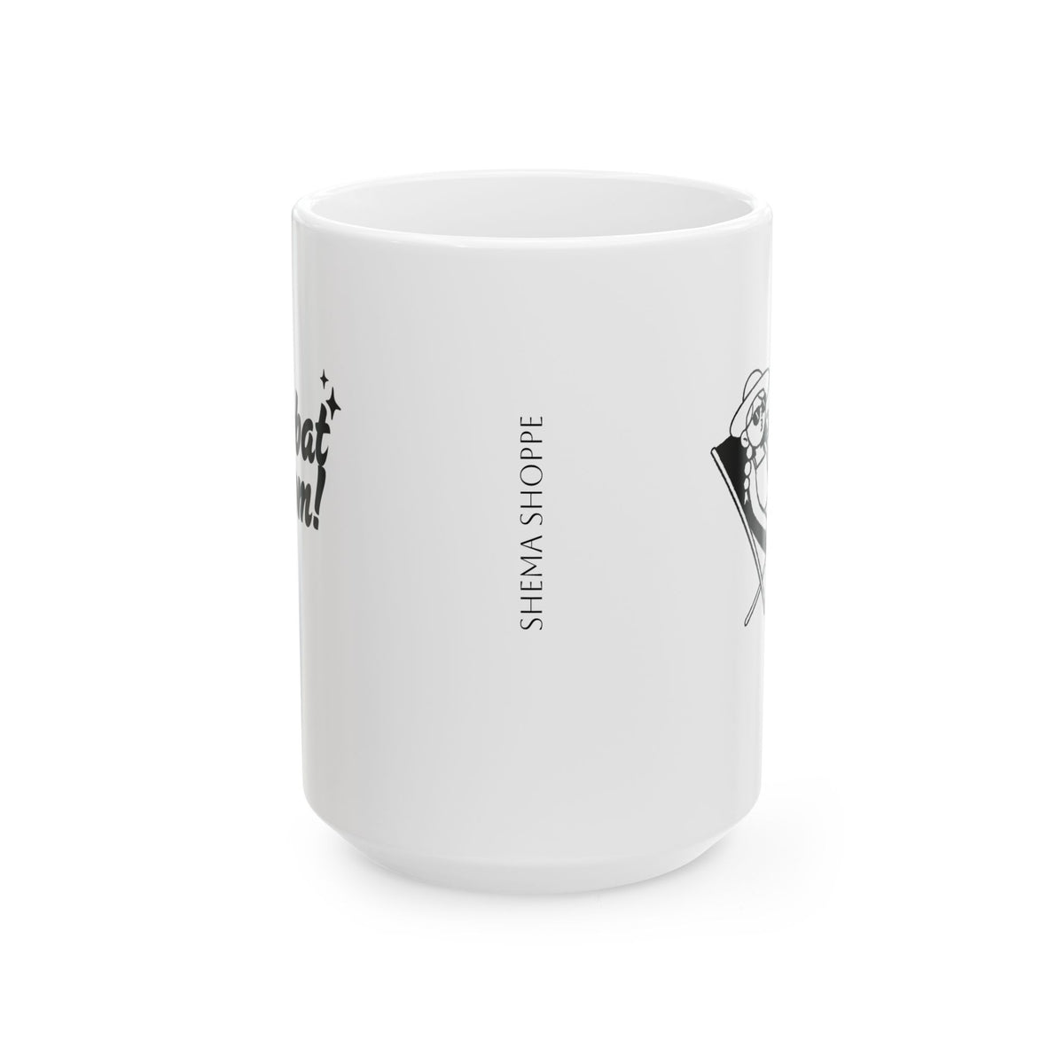 Chill Bro Shabbat Shalom Ceramic Mug