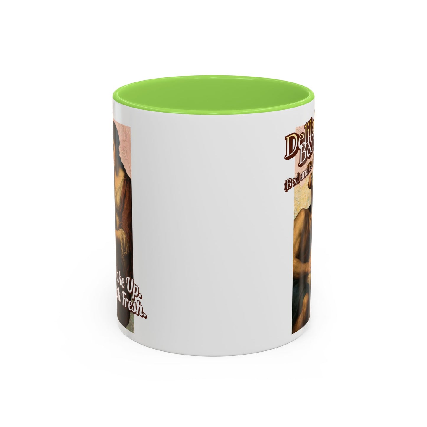 Funny Vintage Sampson Delilah's B&B Coffee Mug