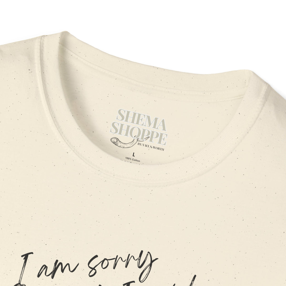 I'm sorry (Yeshua) Unisex Softstyle T-Shirt