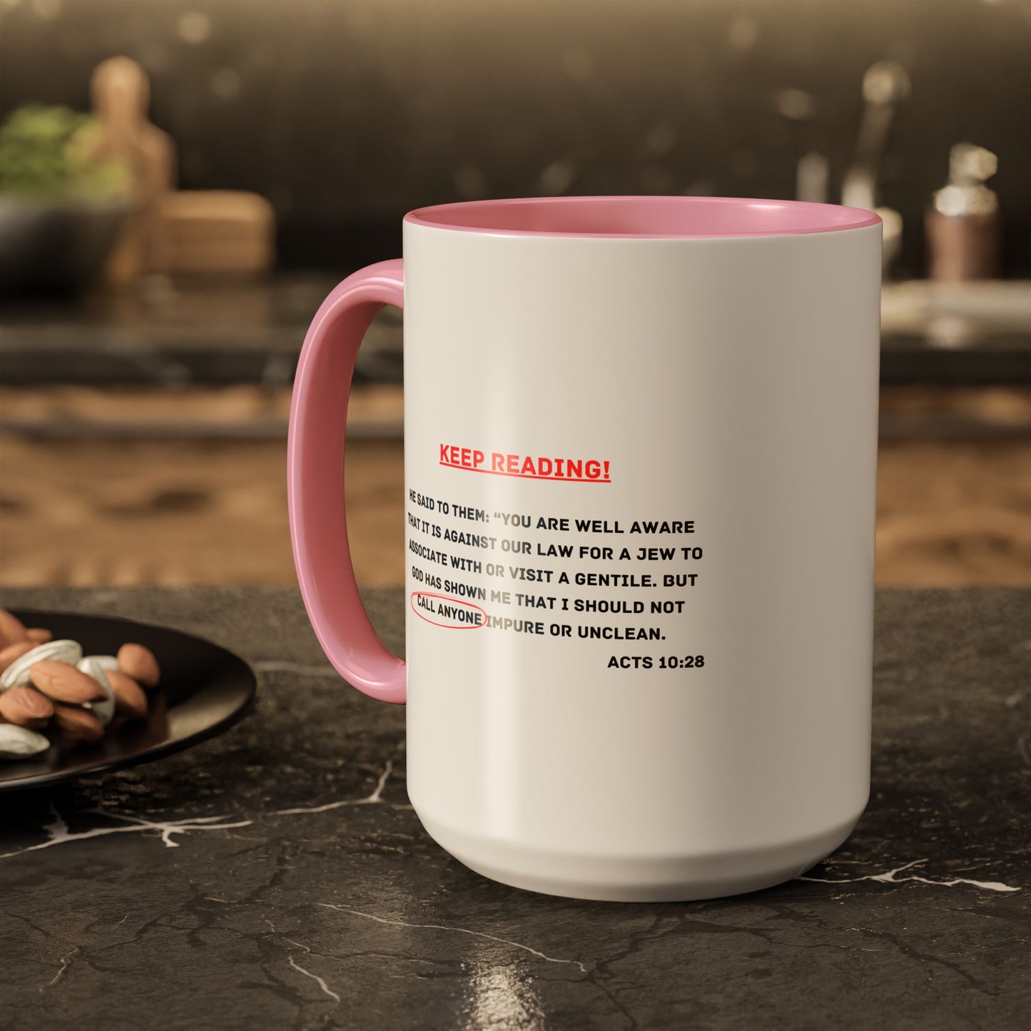 Straight Outta Context Mug, 11oz or 15oz Color Pop