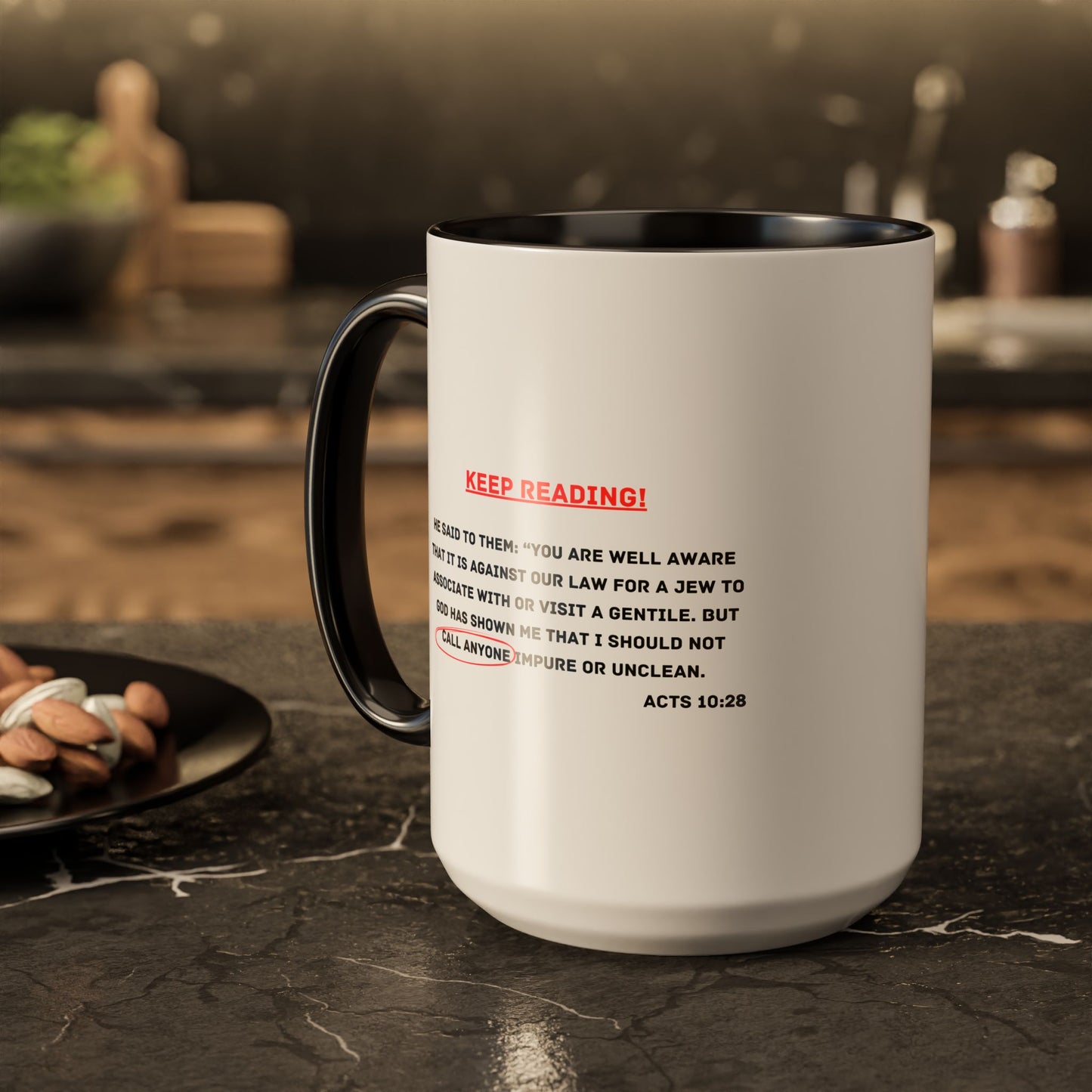 Straight Outta Context Mug, 11oz or 15oz Color Pop