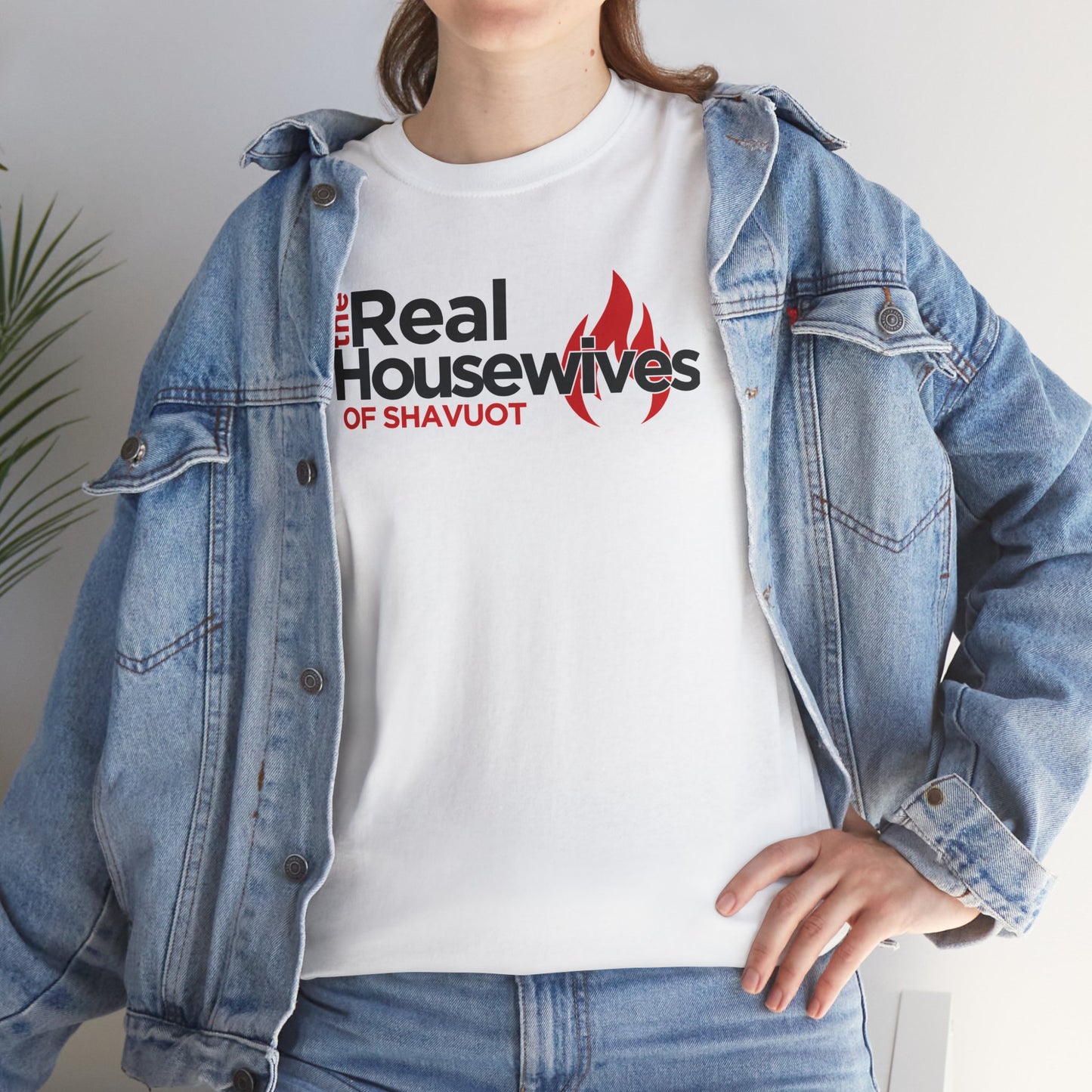 The Real Housewives of Shavuot Flames T‑Shirt Feast of Weeks Biblical Feast