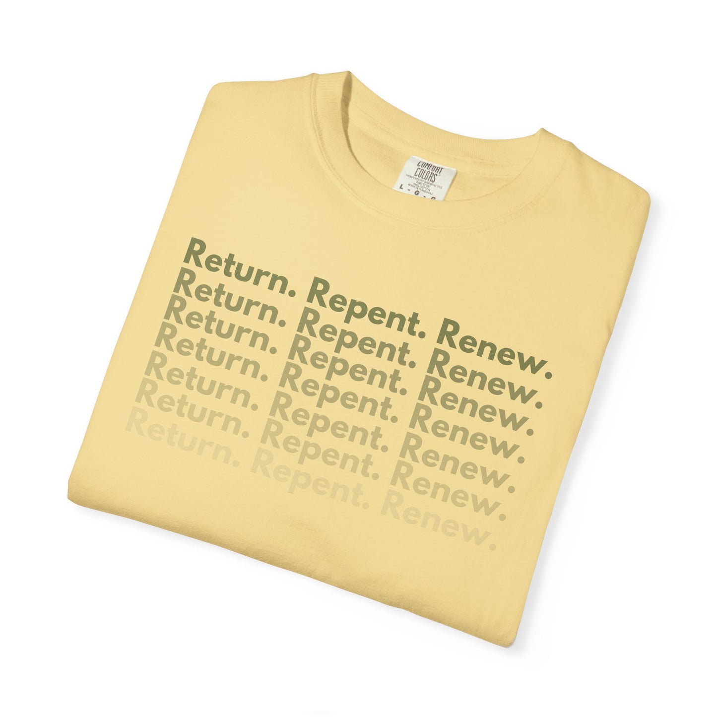 Return Repent Renew Teshuva Shirt Yom Kippur