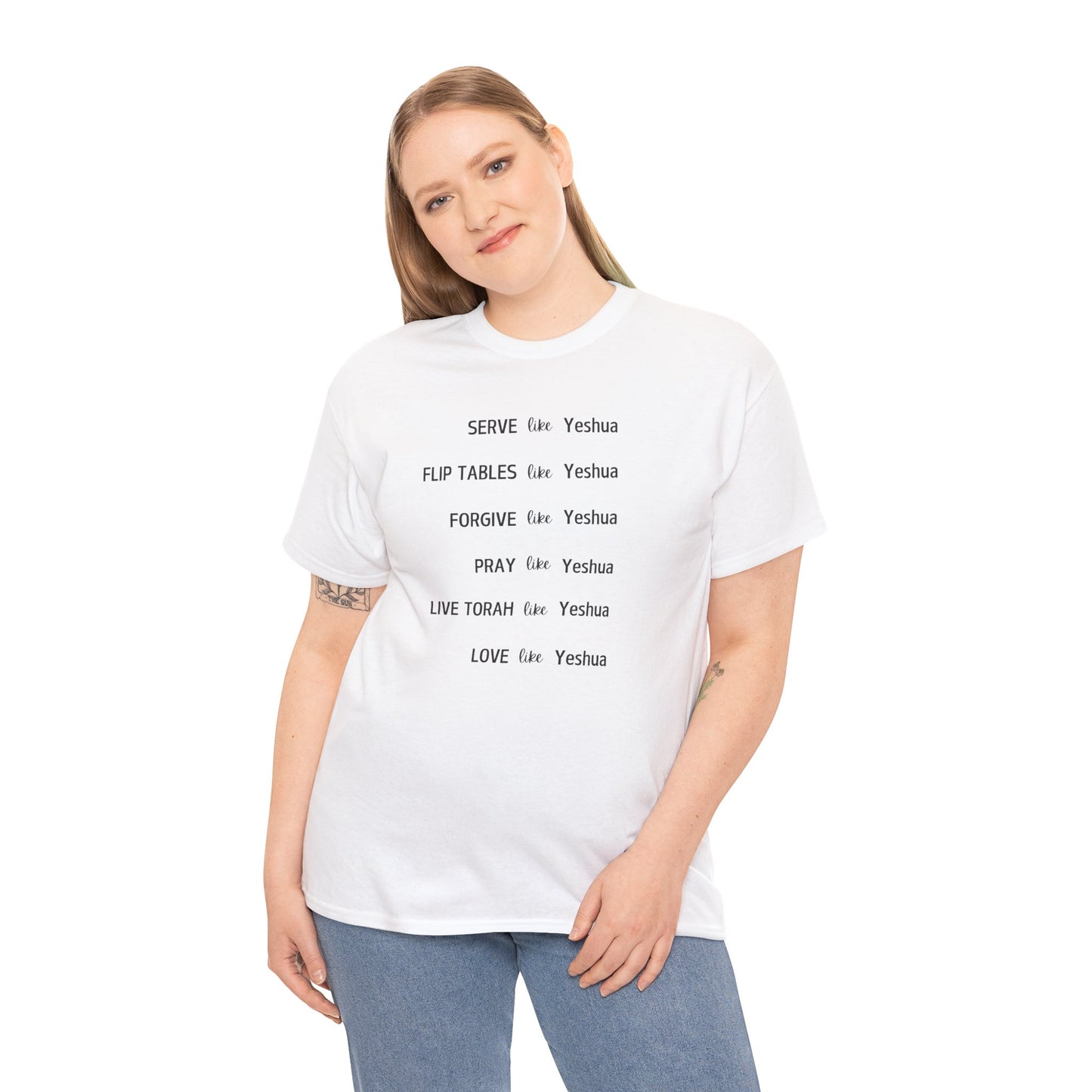Inspired by Yeshua - Unisex Heavy Cotton Tee