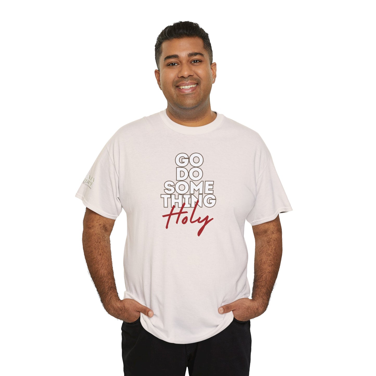 Do Something Holy Unisex Heavy Cotton Tee