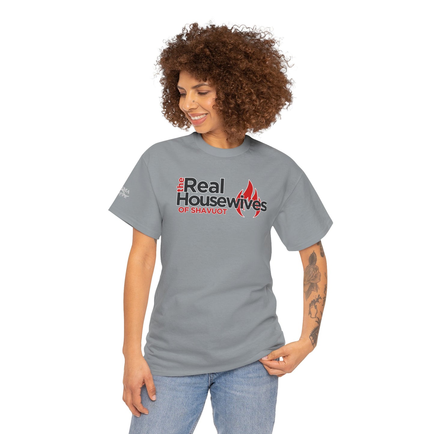 The Real Housewives of Shavuot Flames T‑Shirt Feast of Weeks Biblical Feast