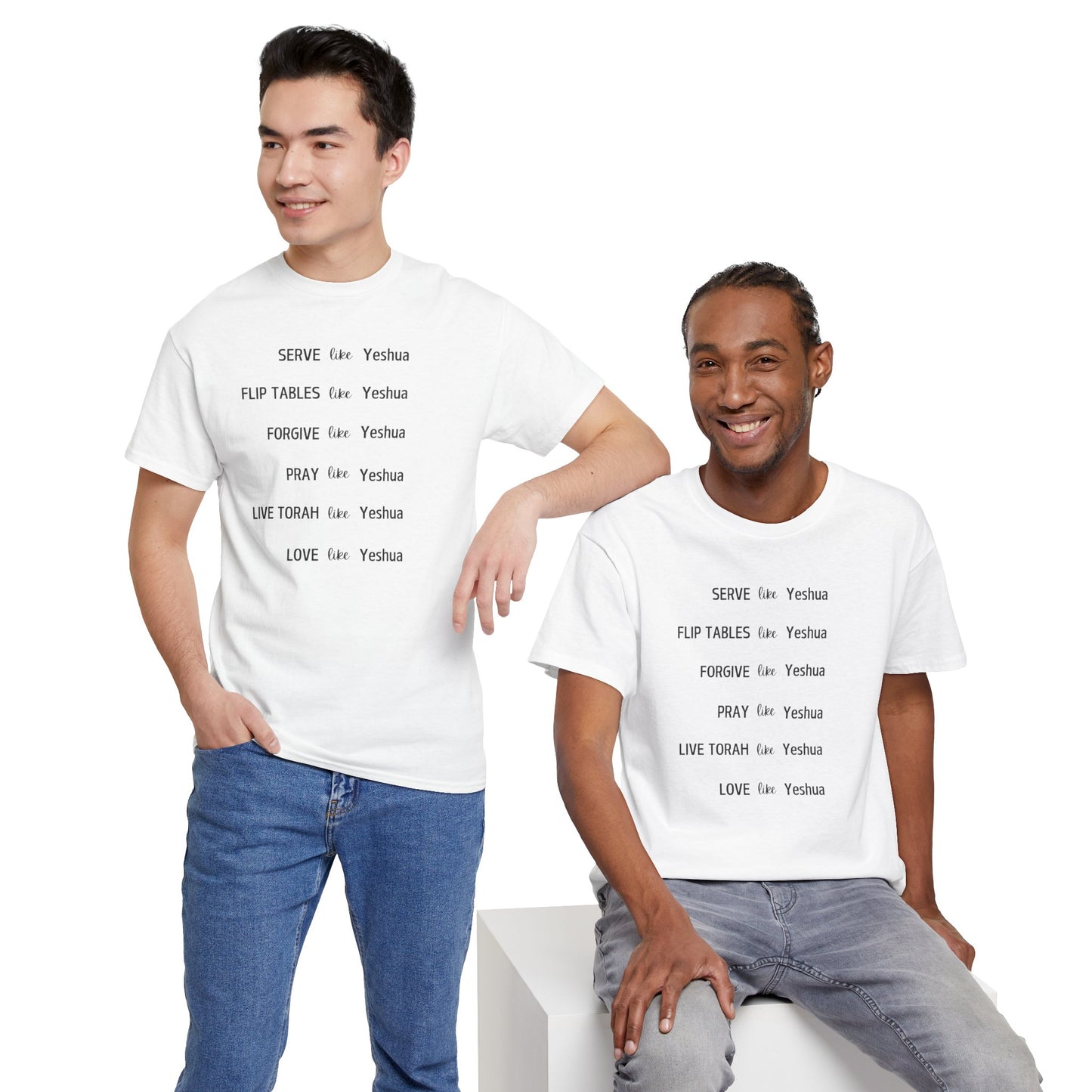 Inspired by Yeshua - Unisex Heavy Cotton Tee