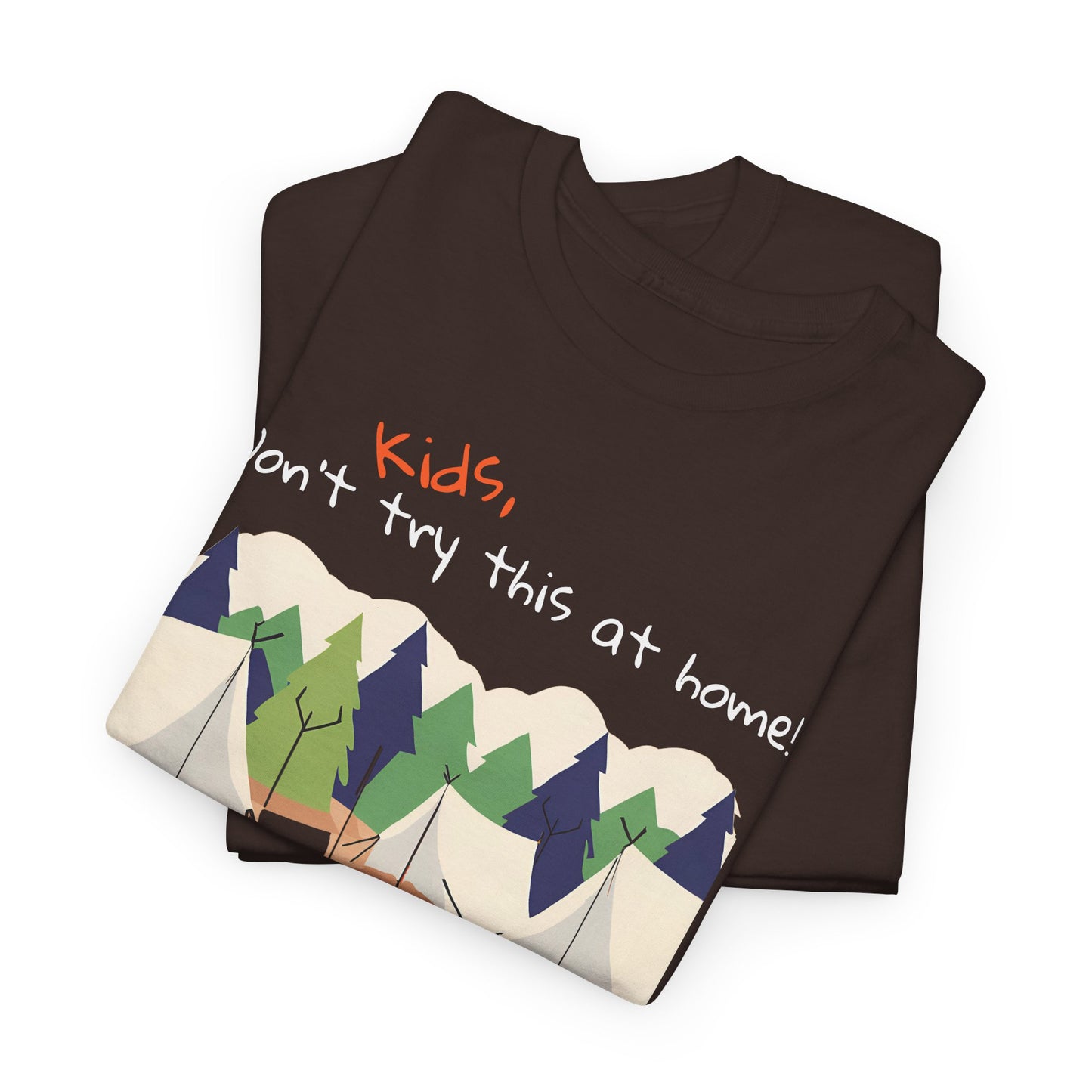 Personalized Kids, Don't Try This At Home Sukkot Shirt, dark colors