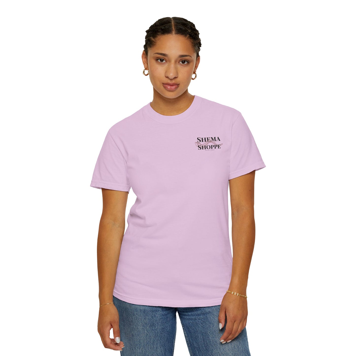 Open your Mouth Garment-Dyed T-Shirt — Rescue the Oppressed Back Print