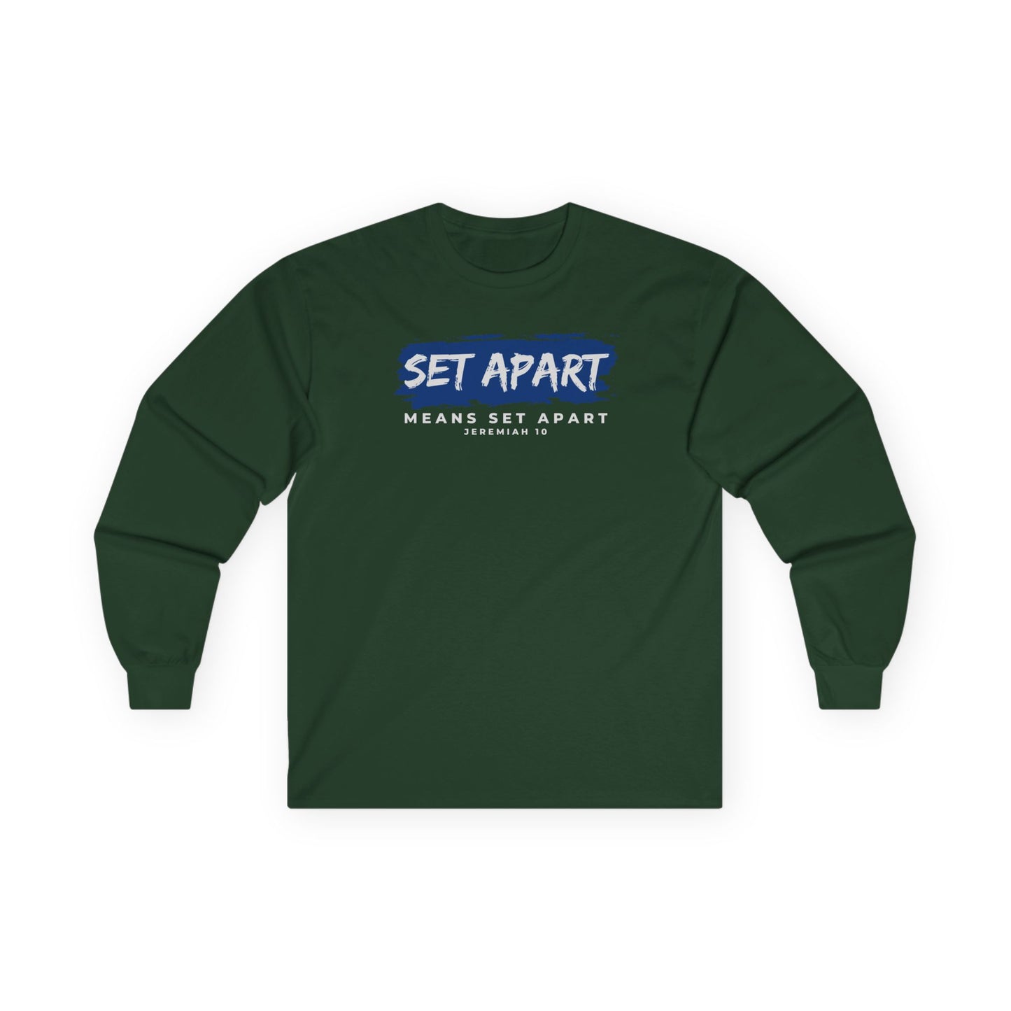Set Apart Unisex Long Sleeve Tee - Inspirational Graphic Shirt