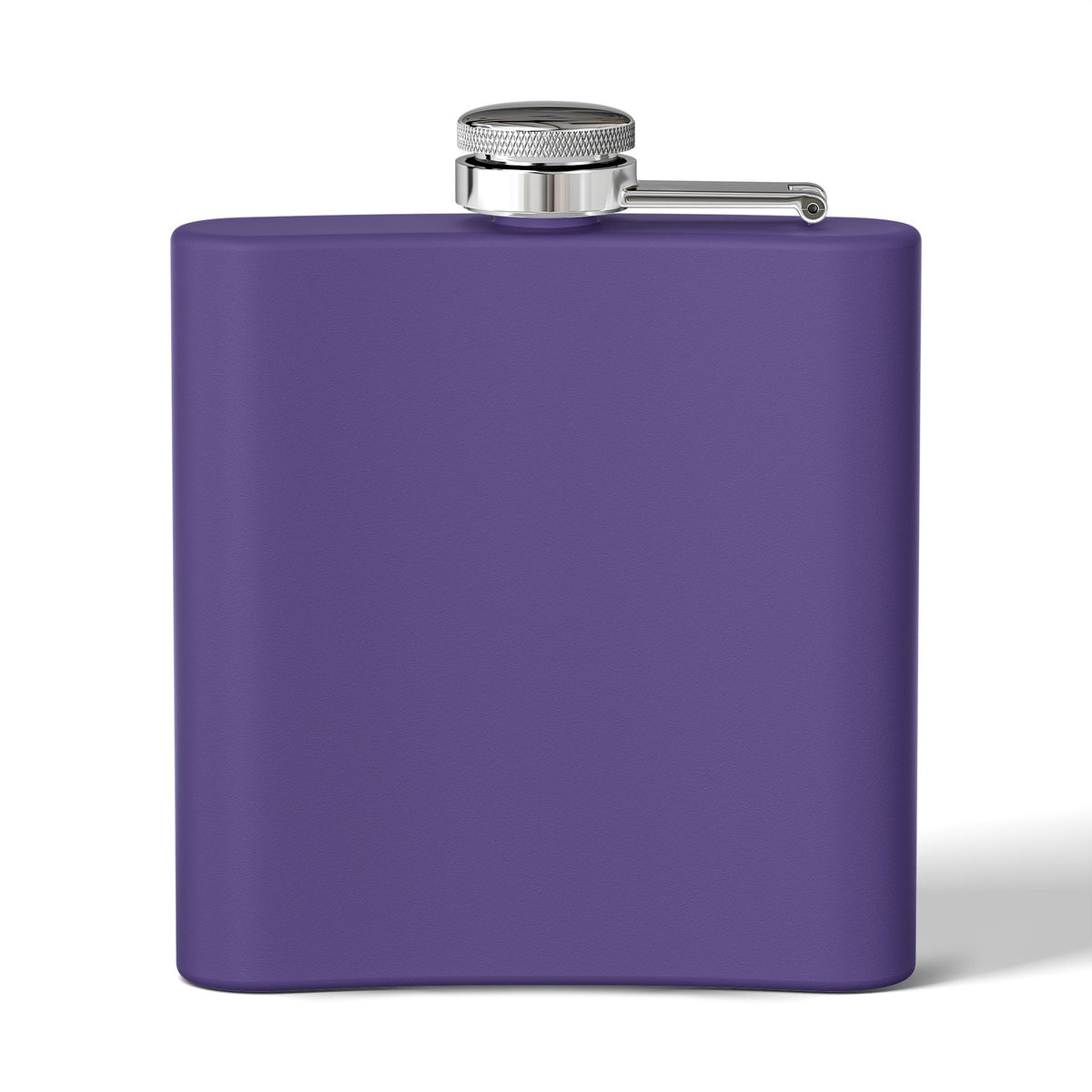 Rejoice Stainless Steel Flask — 6oz Inspirational Biblical Feasts Hip Flask (Deuteronomy 12:7)