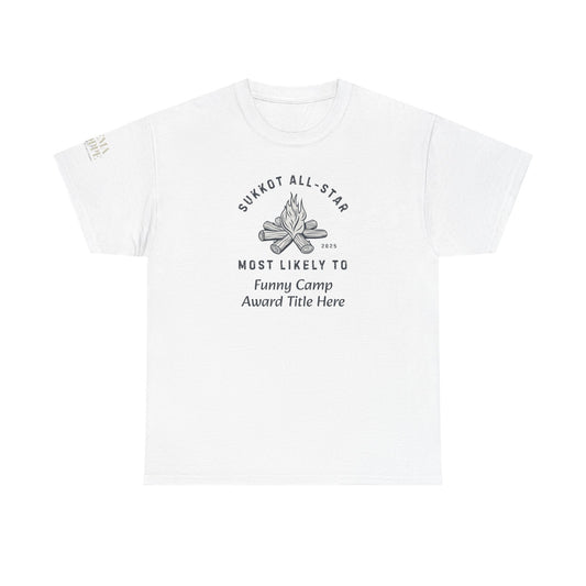 T-Shirt Sukkot All-Star Camp Award Shirt Gift
