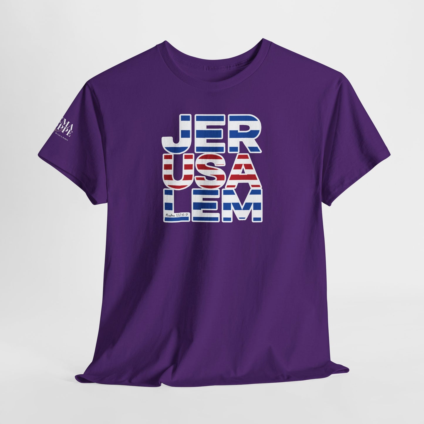 JerUSAlem Psalms 122:6-9 Unisex Tee Patriotic T-Shirt Solidarity