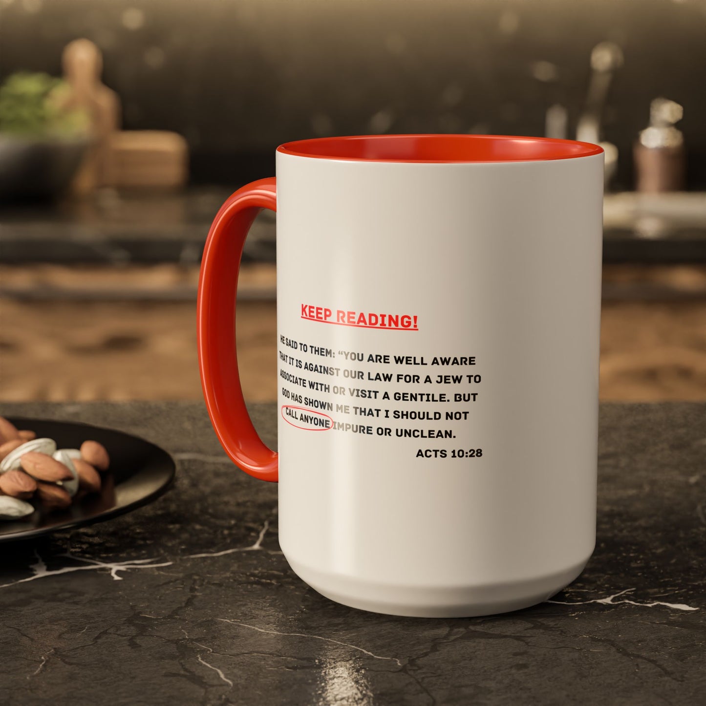 Straight Outta Context Mug, 11oz or 15oz Color Pop