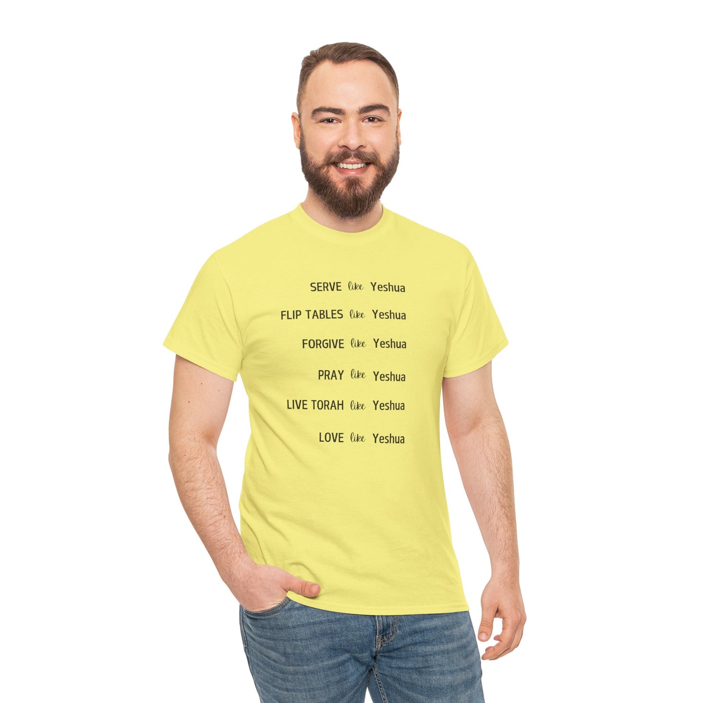 Inspired by Yeshua - Unisex Heavy Cotton Tee