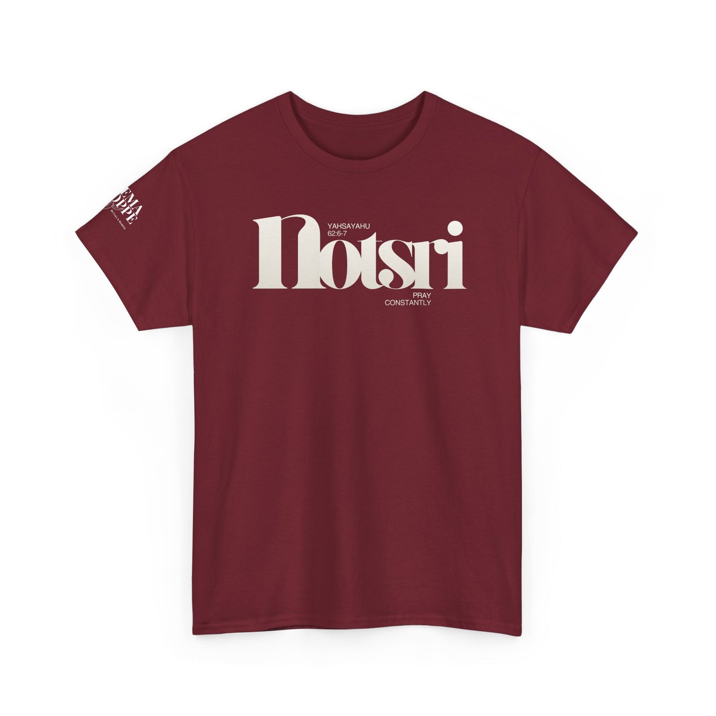 Notsri Minimalist Logo Tee Watchman Shirt