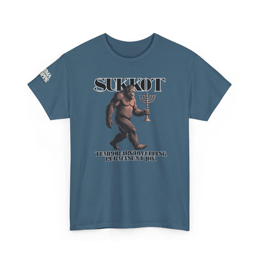 Sukkot Bigfoot Menorah Joy Legendary Shirt