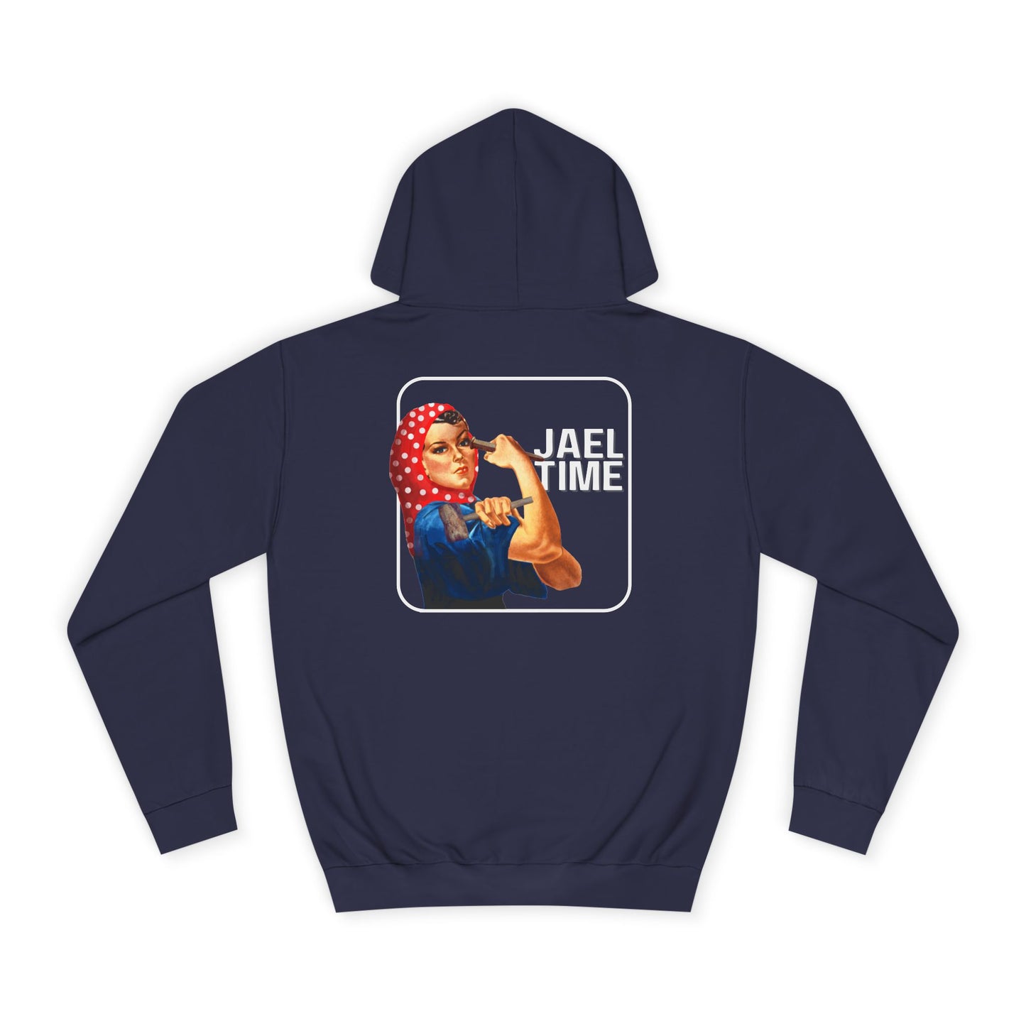 JAEL TIME Stylish Unisex College Hoodie - Perfect for Students, Cozy for Campus Life, Great for Gifts, Casual Wear, and Chill Days