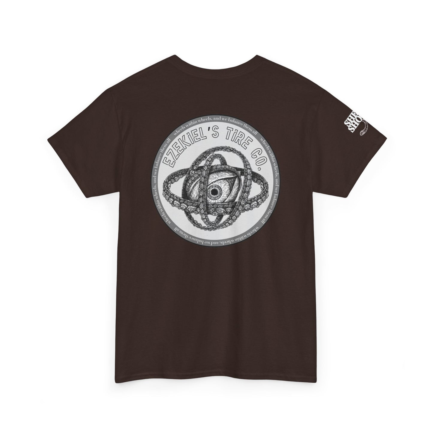 Ezekiel's Tire Company Shirt - Funny Biblical Unisex Cotton Tee