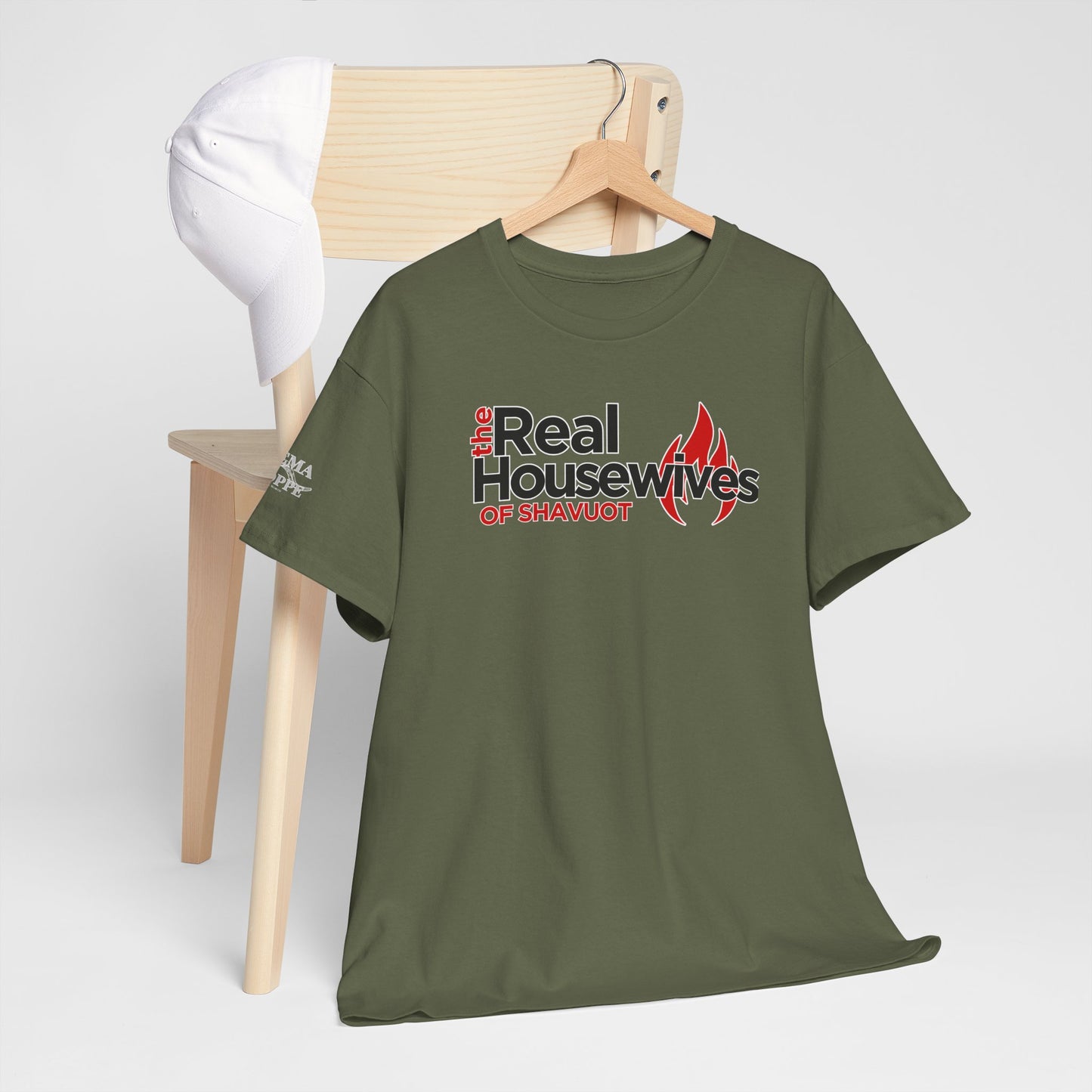 The Real Housewives of Shavuot Flames T‑Shirt Feast of Weeks Biblical Feast