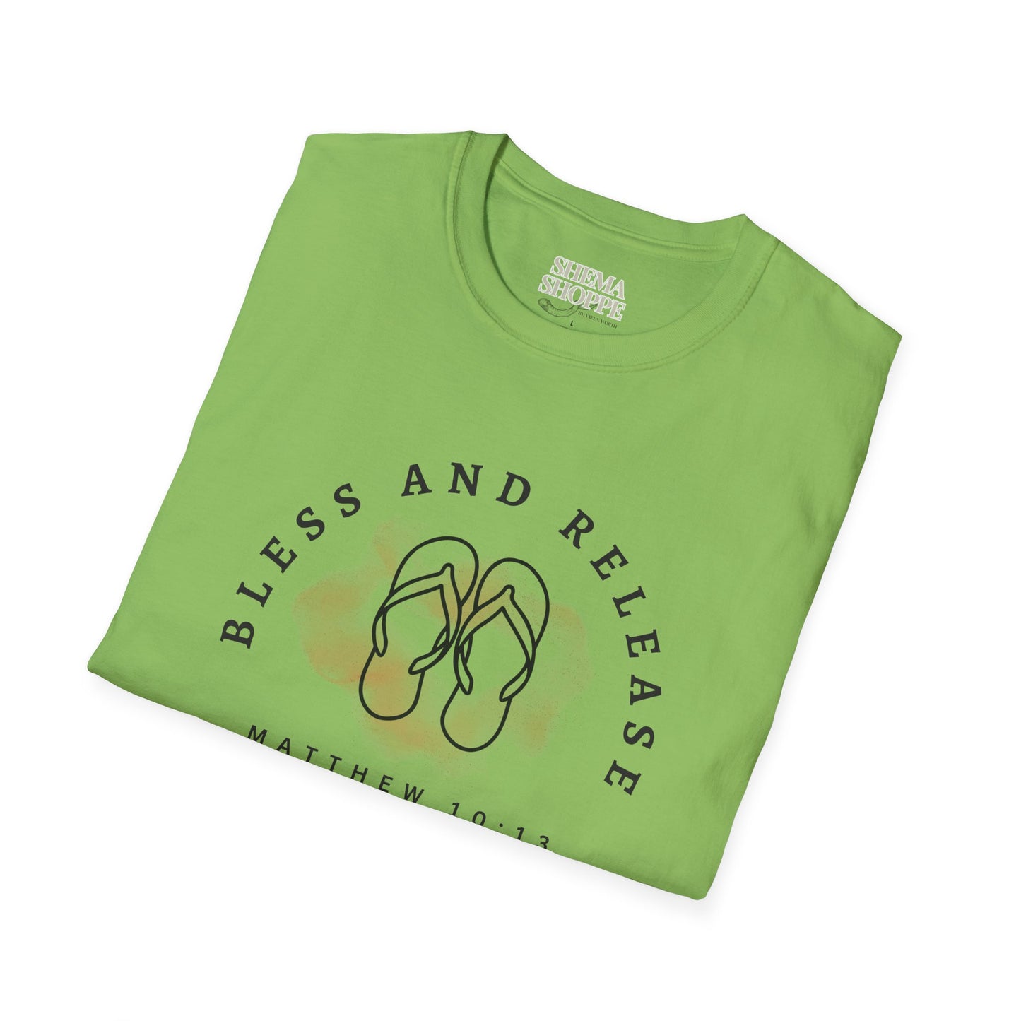 Bless and Release Matthew 10:13 Cotton Shirt